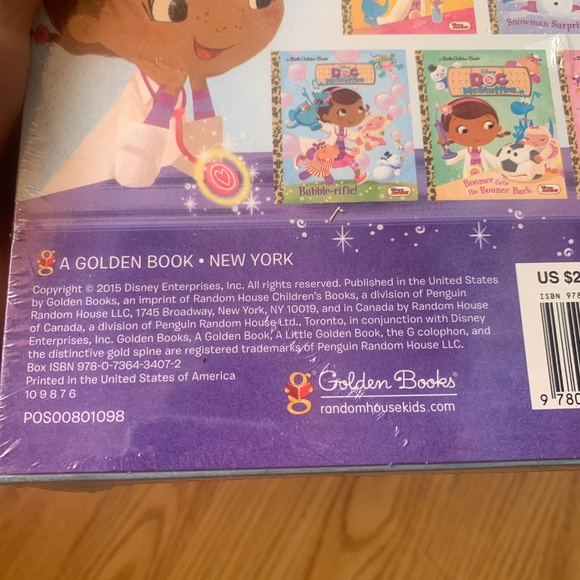 Disney Doc McStuffins Little Golden Book Library Set 5 Book Boxed Set New - Picture 6 of 8